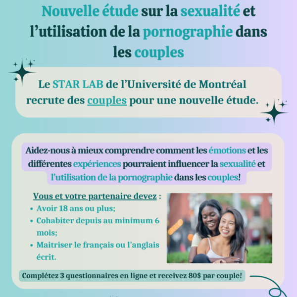 Étude sur la sexualité et l’utilisation de la pornographie dans…