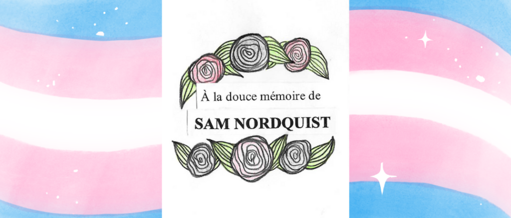 Disponible maintenant: Zine à la mémoire de Sam Nordquist