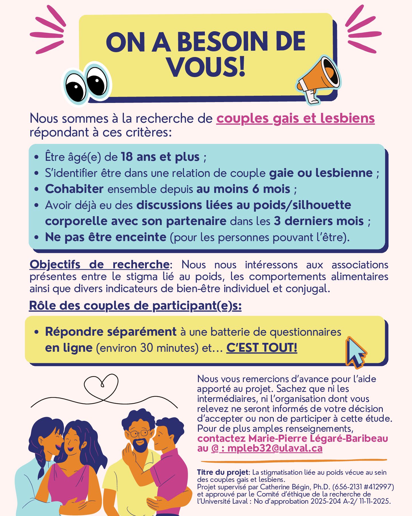 Recherche sur l’expérience de stigmatisation liée au poids vécue au…